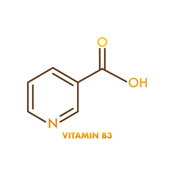 a structure of vitamin b3 krim parut jerawat